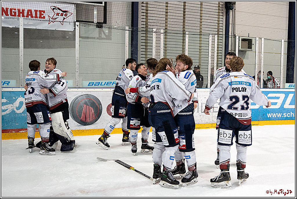 U20-DNL Meisterschaftsfinale;  Koelner Junghaie - Eisbaeren Juniors Berlin; Koeln, 27.03.2022